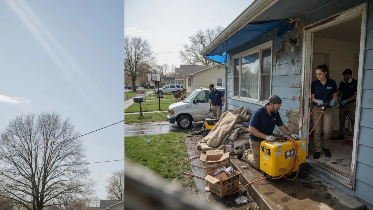 Basement Flood Cleanup in Allentown, NJ near me